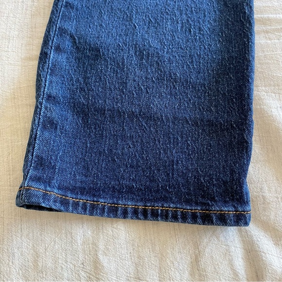Levis Premium Straight Ribcage Ankle Denim Jeans Sz 26 - Picture 11 of 12